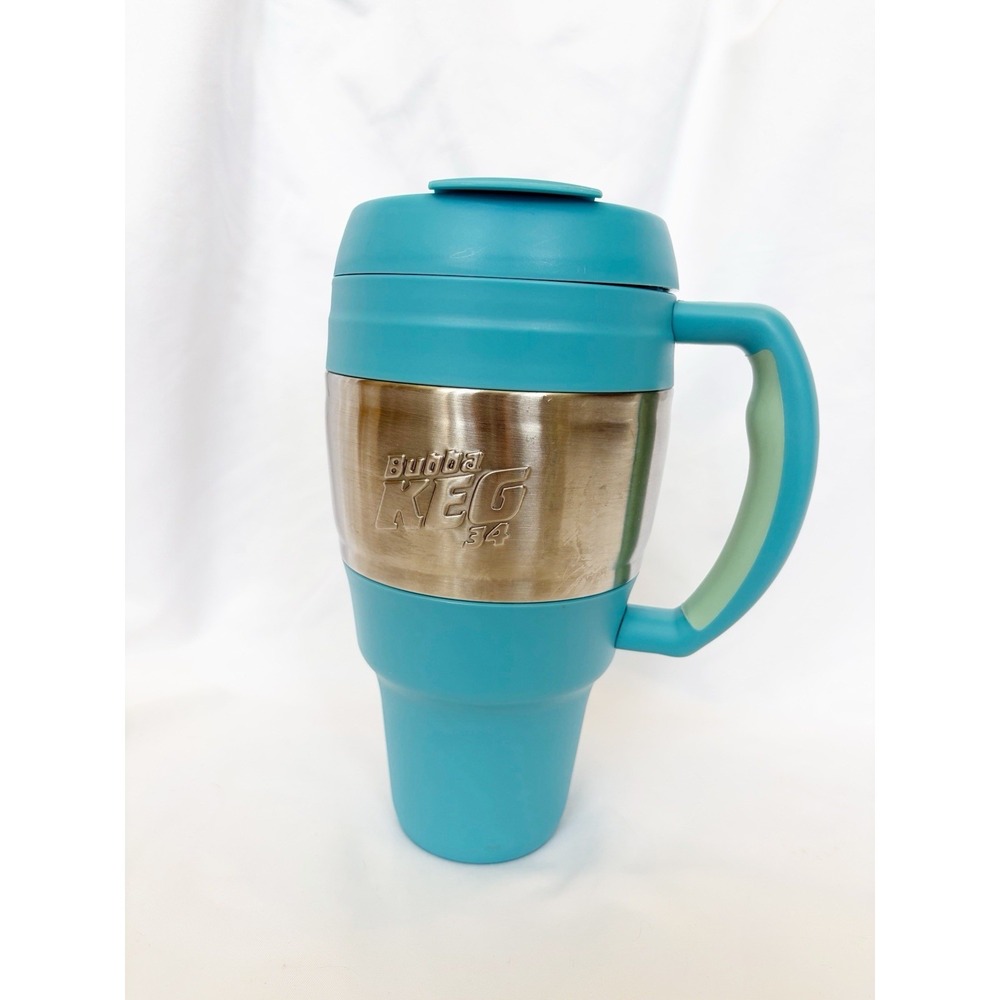 Bubba Classic 34 oz Insulated Keg - Teal Stainless Steel - Fits Cup Holder - New